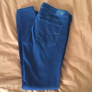 American Eagle Super Low Rise Jegging Size 12 Long